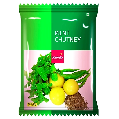 SANKALP-MINT(PUDINA)CHUTNEY 200GMS-S18RC10S32MIN001