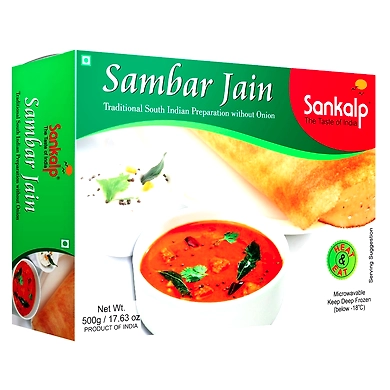 SANKALP-SAMBAR JAIN 500GM(RETAIL)-S18RG04S32SAM001