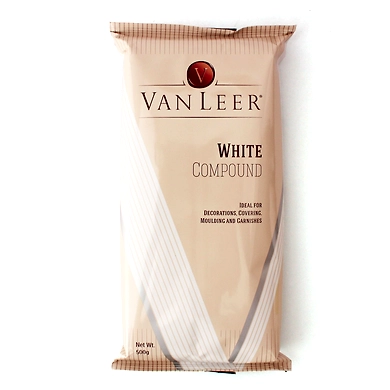 VAN LEER-WHITE COMPOUND CONFECTION 500GMS-B05IC17V10WHI001