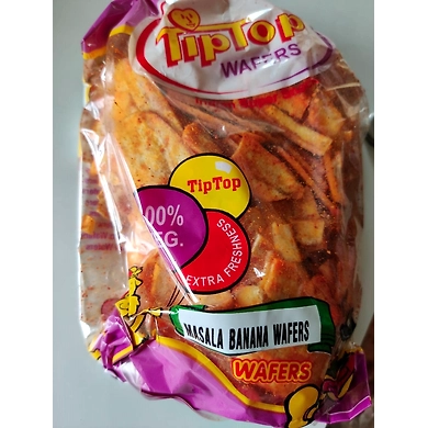 TIP TOP MASALA BANANA WAFERS 180GMS-T16RS04T57MAS001