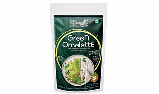 Green Omelette (Zero Egg Green Omelette) | Pancake Alternative | 400g: Pack of2, 200g Each