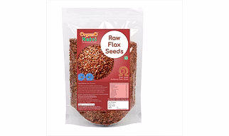 Organo Nutri Raw Flax Seeds -Alsi, 2 kg