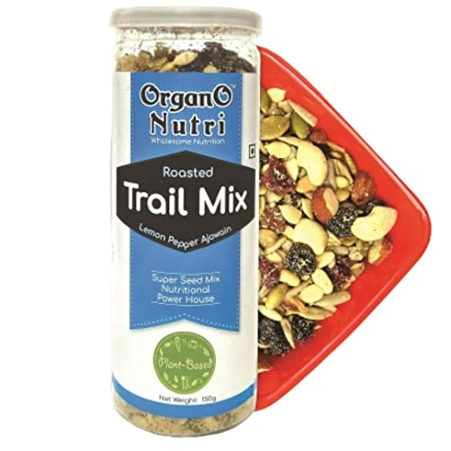 OrganoNutri Roasted Trail Mix 300g (Pack of 2: 150g Each)-OSCIS068