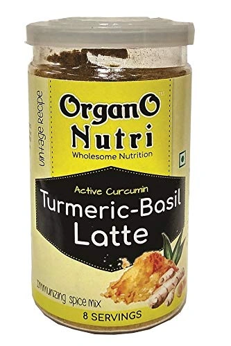 OrganoNutri Turmeric - Basil Latte 200g (2 Cans: 100g Each)-OSCIS073