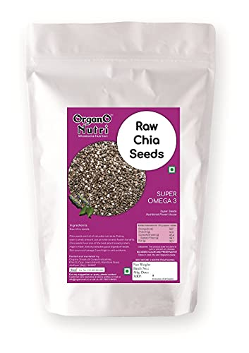 OrganoNutri Raw Chia Seeds | 900g pack-OSCIS090