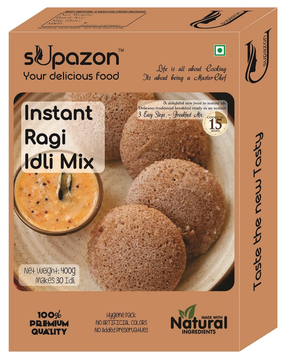 sUpazon Instant Idli Mix, 400g (Ragi Idli)-OSCIS111