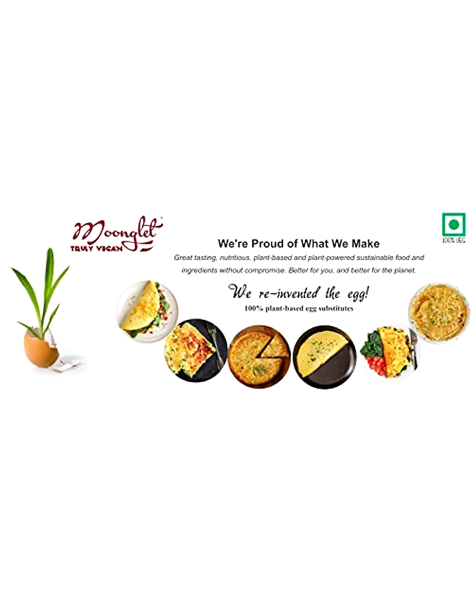 Oats Omelette Mix - Vegan | High Protein | Pancake Alternative | 400g: Pack of2, 200g Each-3