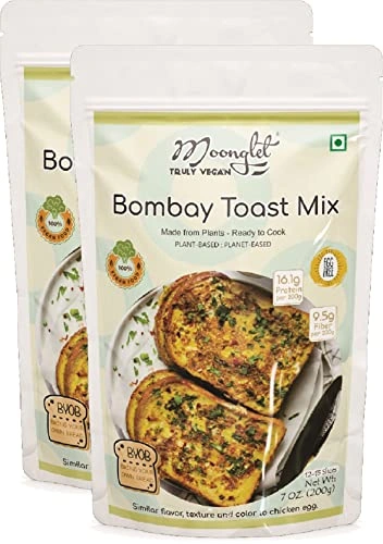 Eggless Bombay Toast Mix | BYOB | Instant Breakfast Mix | 400g: Pack of2, 200g Each-OSCIS134