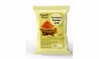 OrganoNutri Turmeric Powder | Pure Haldi Powder | Curcuma aromatica | The Golden Spice (900g)