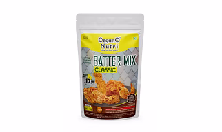 OrganoNutri Batter Mix - Classic | Crispy Fried Chicken Batter Mix | Masala Tempura Mix |