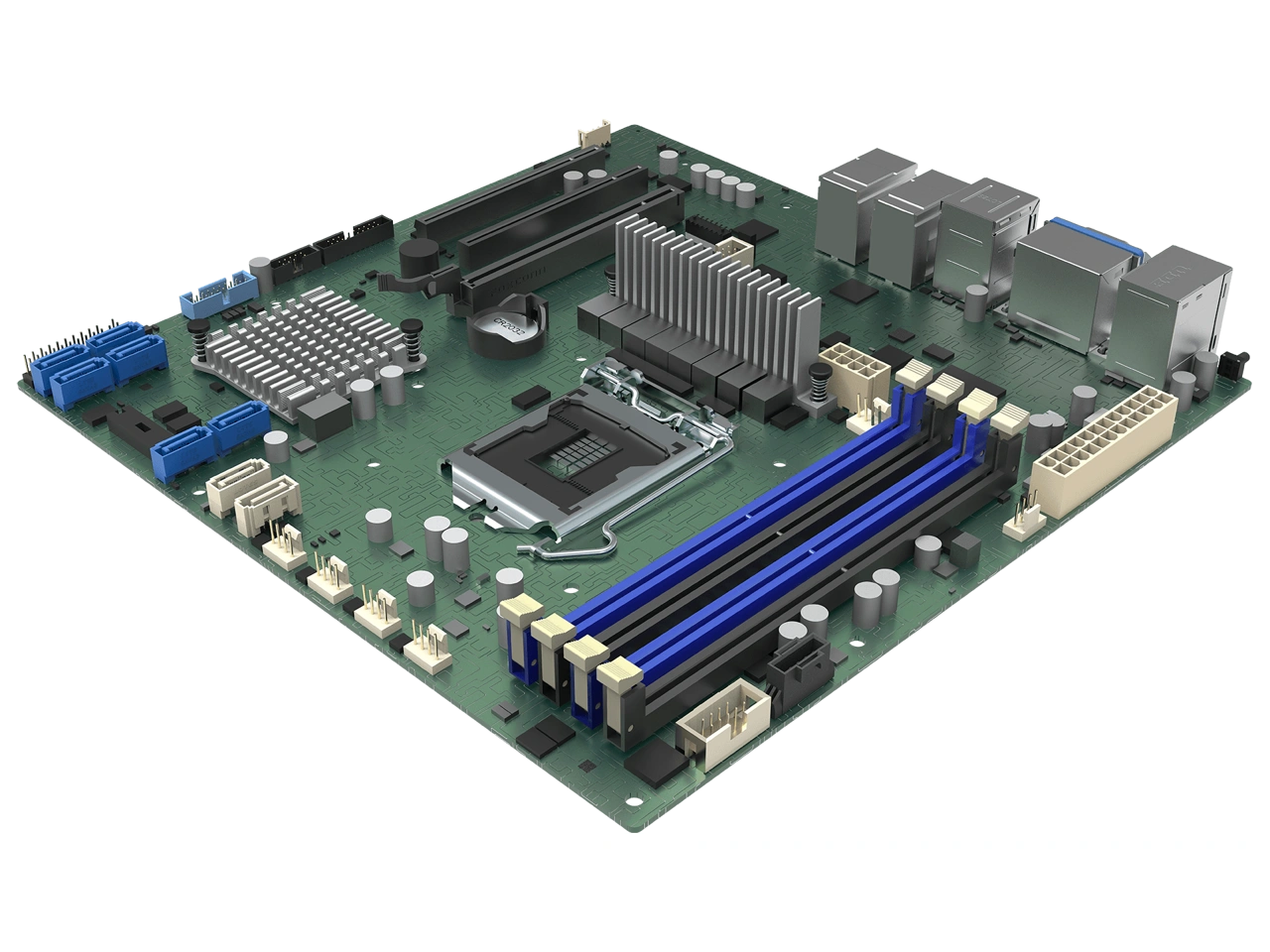 Intel M10JNP2SB Server Motherboard- LGA1151 C246 Chipset-1