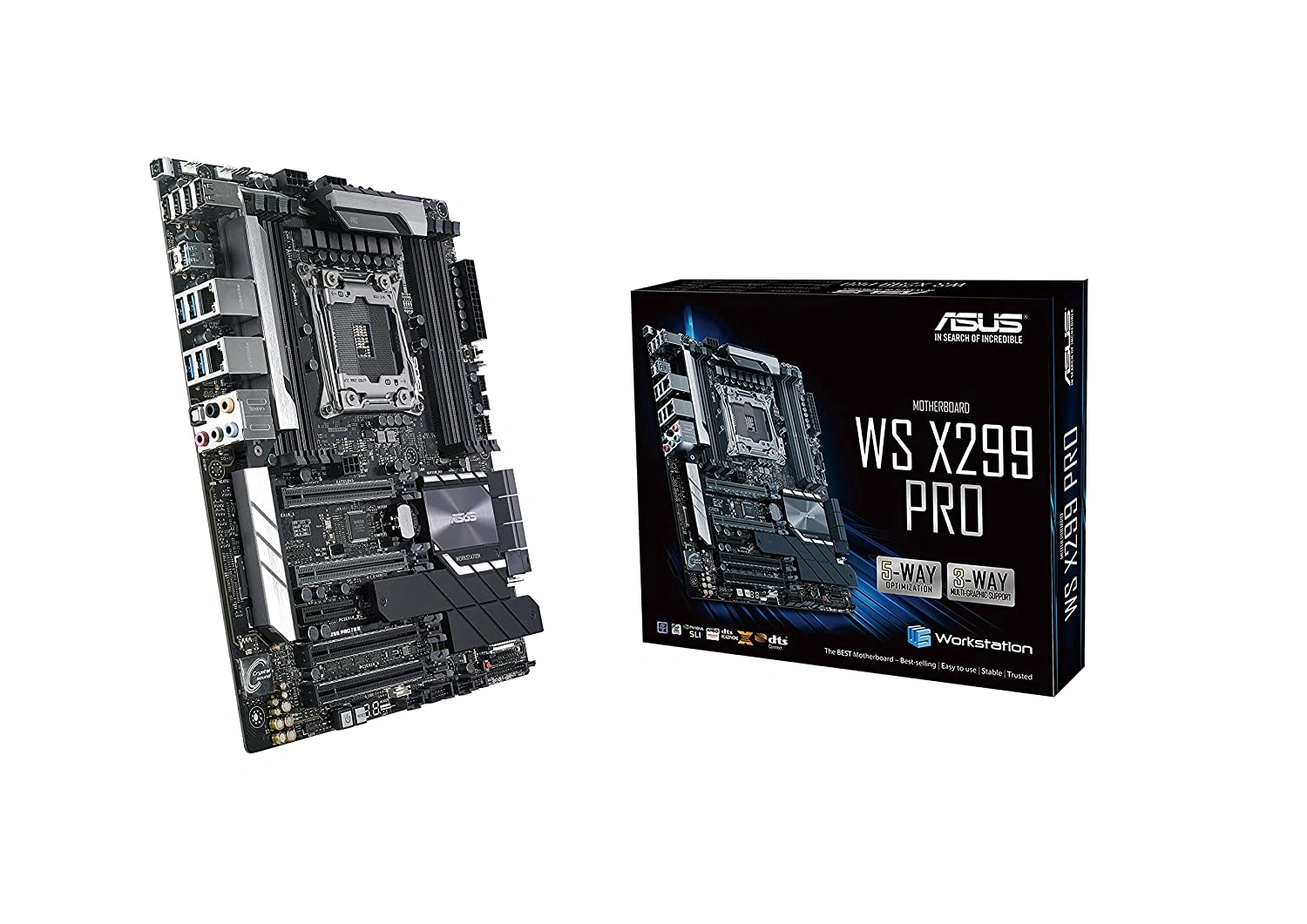 WS-X299-PRO - Intel LGA 2066 ATX motherboard SUPPORTS CORE X-SERIES PROCESSOR-X299-PRO