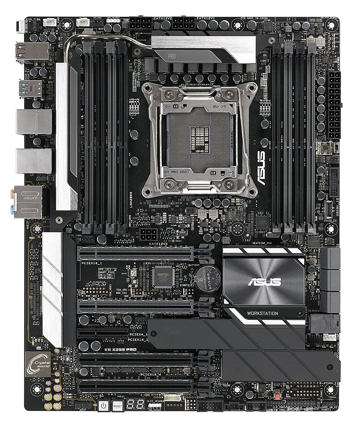 WS-X299-PRO - Intel LGA 2066 ATX motherboard SUPPORTS CORE X-SERIES PROCESSOR-2