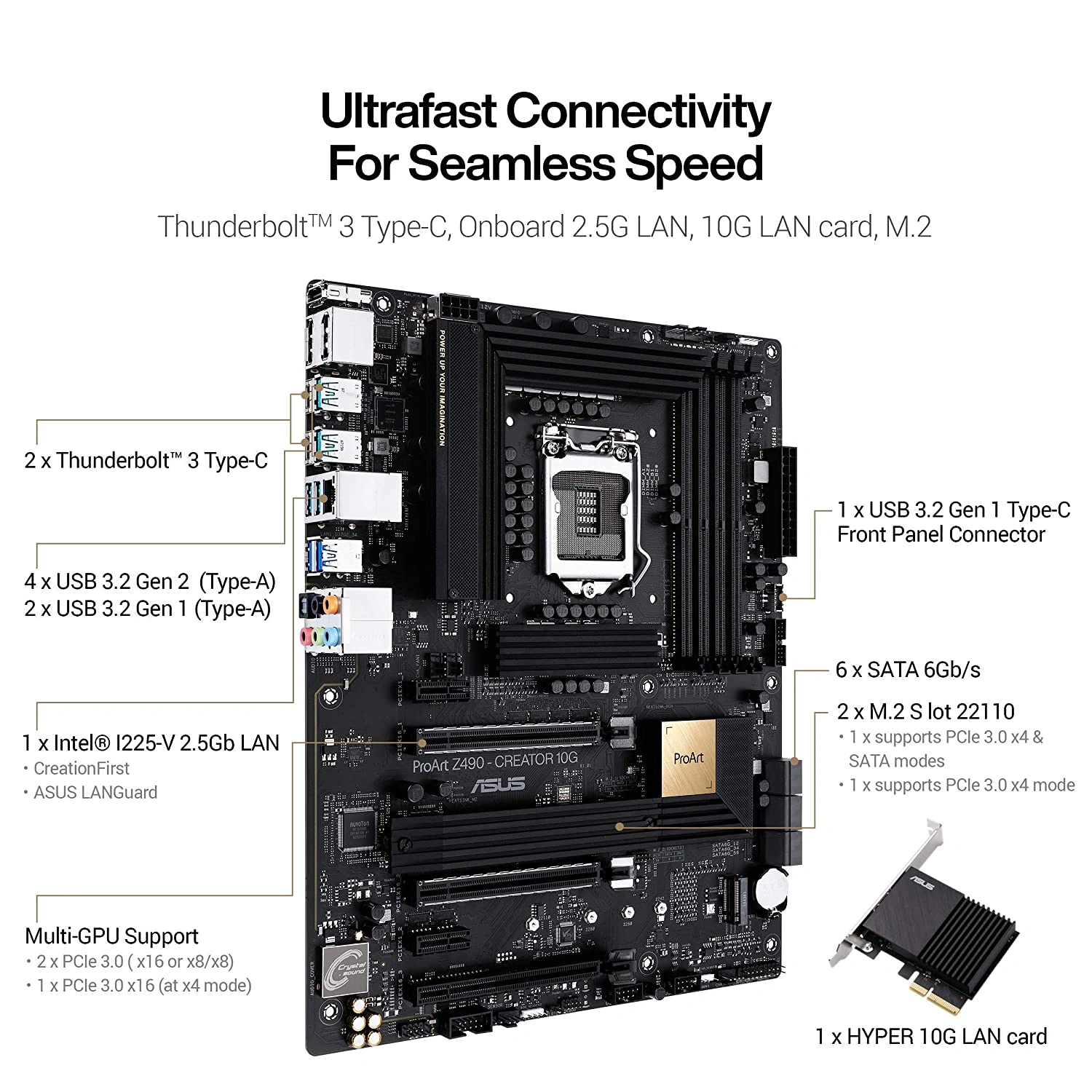 ASUS PROART Z490 CREATOR 10G MOTHERBOARD-2