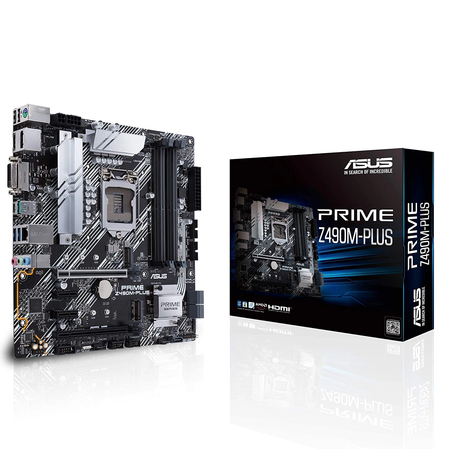 ASUS PRIME Z490M - PLUS MOTHERBOARD-z490-m-plus