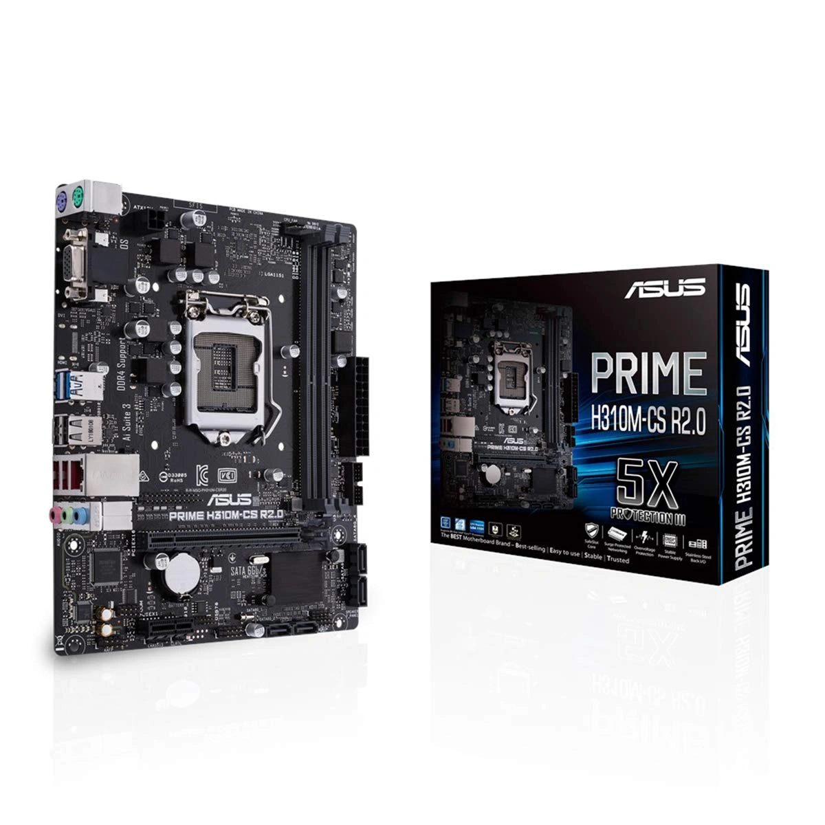 ASUS PRIME H310M-CS R2.0 MOTHERBORD-310-mc-s