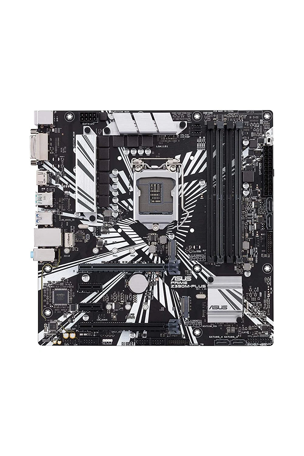 ASUS PRIME Z390 M-PLUS MOTHERBOARD-1