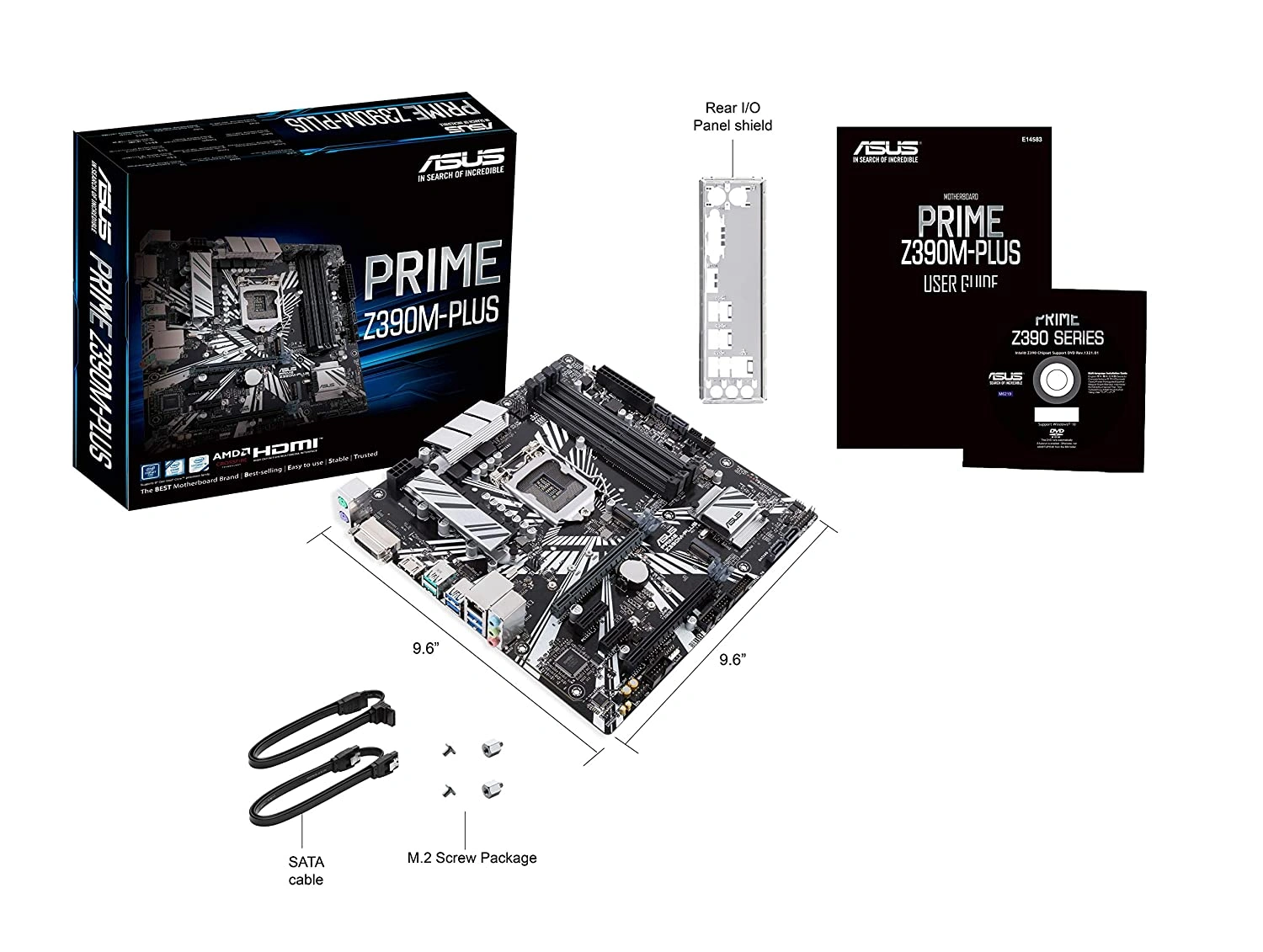 ASUS PRIME Z390 M-PLUS MOTHERBOARD-5