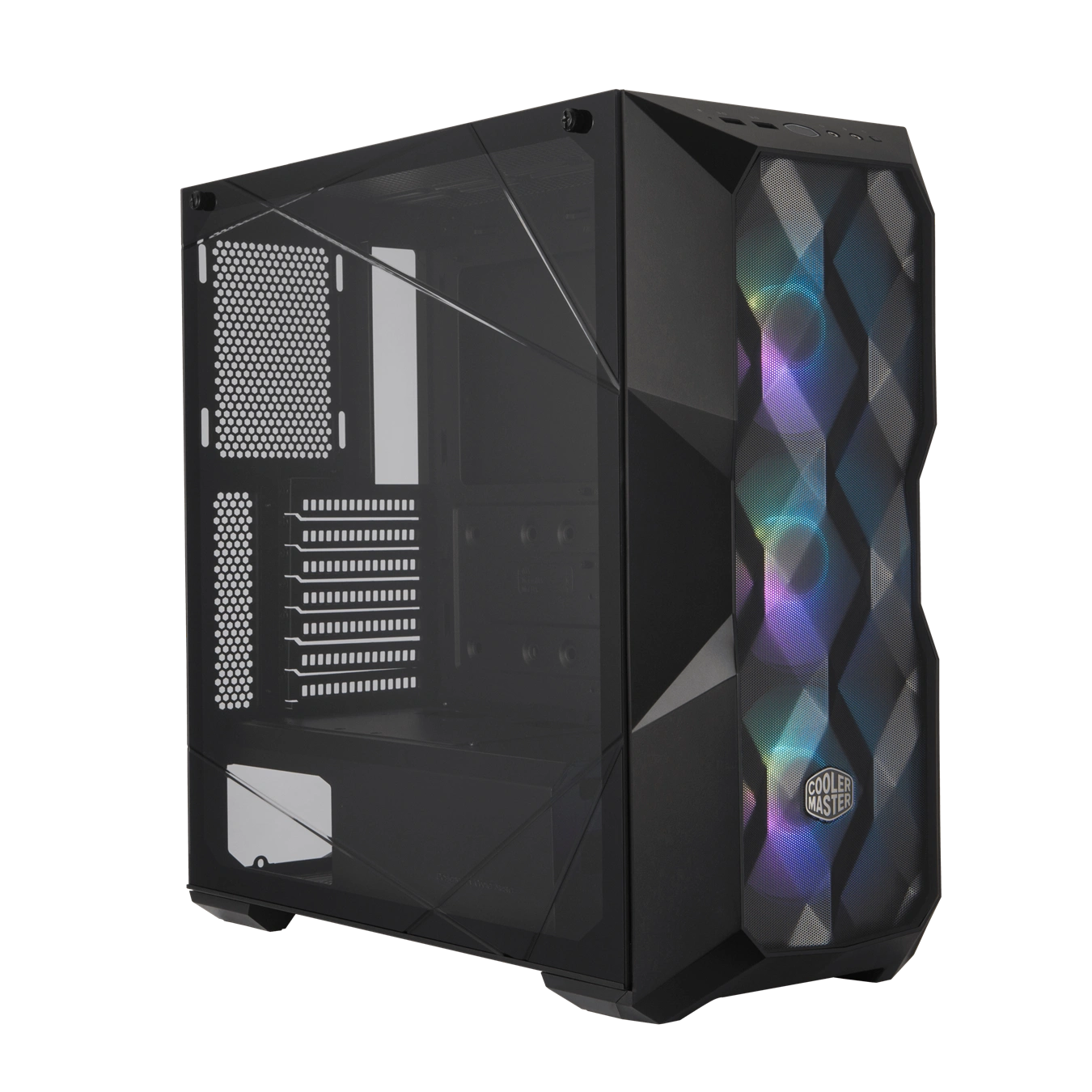 Coolermaster Masterbox TD500 Mesh ARGB (Black)-CM-TD500-BLACK