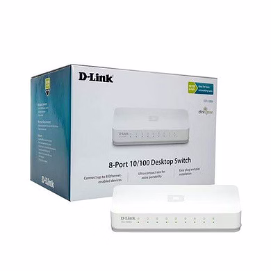 D-LINK  8-Port 10/100 Desktop Switch-switch1