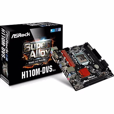 AsRock H110M-DVS R3 Mother Board-MB1