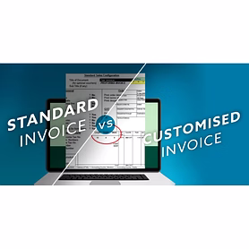 Standard Invoice VS Personalised Or Customised Invoice