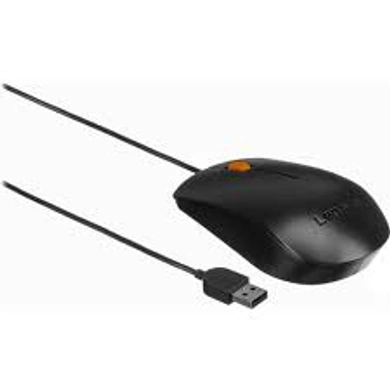 Lenovo 300 GX30M39704 Wired USB Mouse (Black)-3
