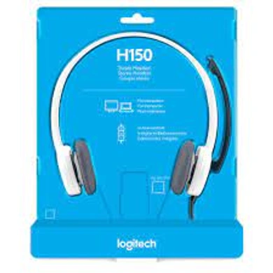 Logitech H150 Stereo Headset Cloud White Victory System Service