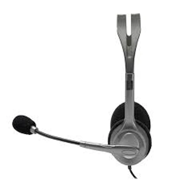 Logitech H110 Wired headset, Stereo Headphones-1