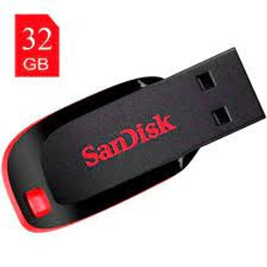 Sandisk 32GB Pendrive (Black,Red)-1