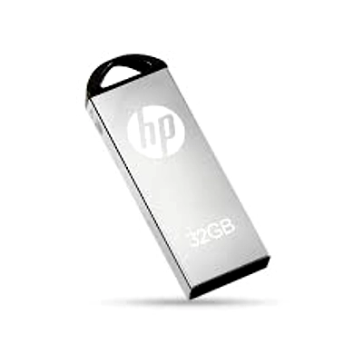 HP 32GB USB 2.0 Pen Drive (Gray)-1