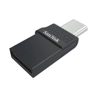SanDisk Ultra Dual Drive 64 GB OTG Drive  (Silver, Grey, Type A to Micro USB)-64GBOTG