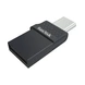 SanDisk Ultra Dual Drive 64 GB OTG Drive  (Silver, Grey, Type A to Micro USB)-64GBOTG-sm