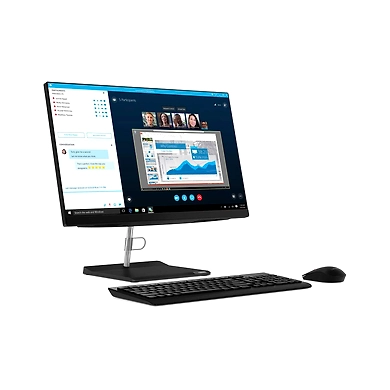 Lenovo AIO desktop V30A 22IIL / i3 10th gen/ 4GB RAM/  1TB HDD/ 21.5 &quot; Monitor/ DOS/ 3yr warranty-1