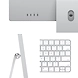 APPLE 2021 iMac with 4.5K Retina display M1 (8 GB Unified/256 GB SSD/Mac OS Big Sur/24 Inch Screen/MGPC3HN/A)  (Silver, 461 mm x 547 mm x 130 mm, 4.48 kg)-3-sm