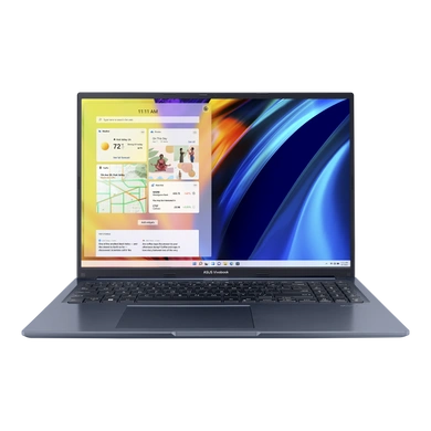 ASUS Vivobook 16X (2022) - M1603QA-MB502WS ,16-inch (40.64 cms) WUXGA, AMD Ryzen 5 5600H, Thin and Light Laptop (8GB/512GB SSD/Integrated Graphics/Windows 11/Office 2021/Quiet Blue/1.8 kg)-M1603QA-MB502WS
