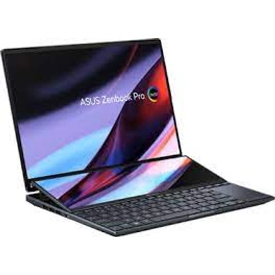 ASUS Zenbook Pro 14 Duo OLED (2022) - UX8402ZE-LM921WS, 14.5&quot; (36.83 cm) 2.8K OLED 120Hz Touch, Intel EVO Core i9 12th Gen, (32GB/1TB SSD/4GB RTX 3050 Ti/Win 11/Office/Black/1.75 Kg)-1