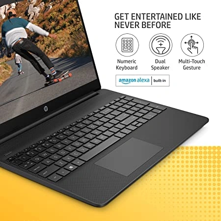 HP 15s - 15S- FQ2627TU Laptop (11th Gen Intel Core i3, 8GB RAM/512GB SSD 15.6inch(39.6cm) FHD, Micro-Edge, Anti-Glare Display/Alexa Built-in/Windows 11 Home/UHD Graphics/Dual Speakers/ Ms Office)-1