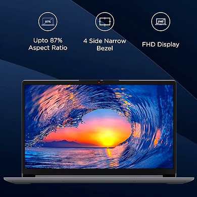 Lenovo IdeaPad 1 Intel Core i3-1315U 15.6 inch (38.5cm) FHD Laptop (8GB RAM/512GB SSD/Windows 11/Office Home 2024/1Year ADP Free/3 Month Game Pass/Grey/1.6Kg), 83B40004IN-1