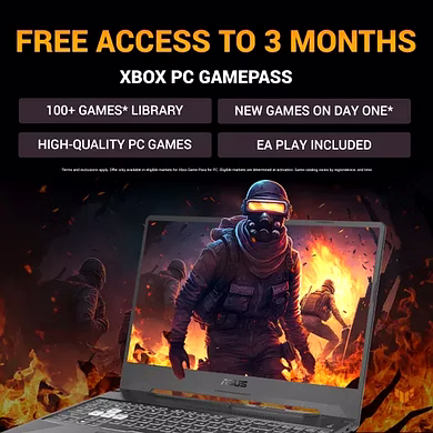 ASUS TUF Gaming A16, Gaming Laptop, AMD Ryzen 7 7445HS, RTX 4050 GPU (16GB/1TB/40.64 cms (16) FHD+/Windows 11 Home/Microsoft Office Home 2024 + Microsoft 365 Basic) FA607NUG-RL189WS-1