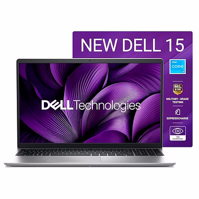 Dell 15 Laptop, 14th Gen Intel Core 3-100 U Processor,8GB,512 SSD,15.6"120 HZ FHDDisplay,Win11 MSO 2024(SILVER)-2