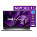 Dell 15 Laptop, 14th Gen Intel Core 3-100 U Processor,8GB,512 SSD,15.6"120 HZ FHDDisplay,Win11 MSO 2024(SILVER)-2-sm