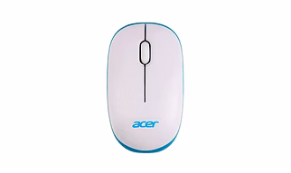 Acer wireless mouse white blue