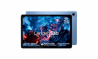 Lenovo Tab| 10.1" Display| 4G (LTE) + Wi-Fi (Calling)| 4GB RAM + 128GB ROM (Expandable up to 1 TB)| Metal Body| Dual Speakers with Dolby Atmos| Android 14| Color: Polar Blue