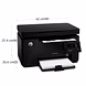 HP LaserJet Pro MFP M126a, Print, Copy, Scan, Hi-Speed USB 2.0, Up to 21 ppm, 150-sheet Input Tray, 100-sheet Output Tray, 8000-page Duty Cycle, 700-page Yield, Black and White-1-sm