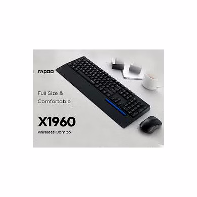 Rapoo X1960 Wireless Mouse  Keyboard Combo-1960WirelessMouseKeyboardCombo_Keyboard