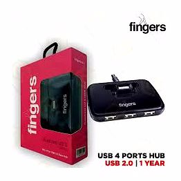fingers 4 port usb hub