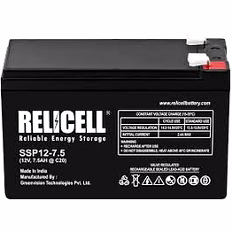 relicell 12v- 7ah battery