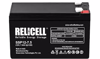 Relicell 12V- 7AH Battery