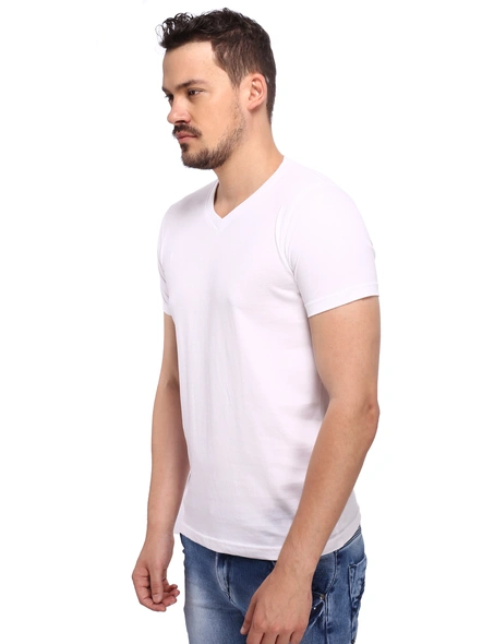 268 BCE Men's Regular Fit T-Shirt (White)-White-L-3